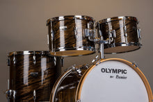 1970s Olympic by Premier Europa Twin Mahogany Duroplastic Drum Kit