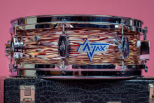 1960s Ajax Burgundy Ripple Snare Drum